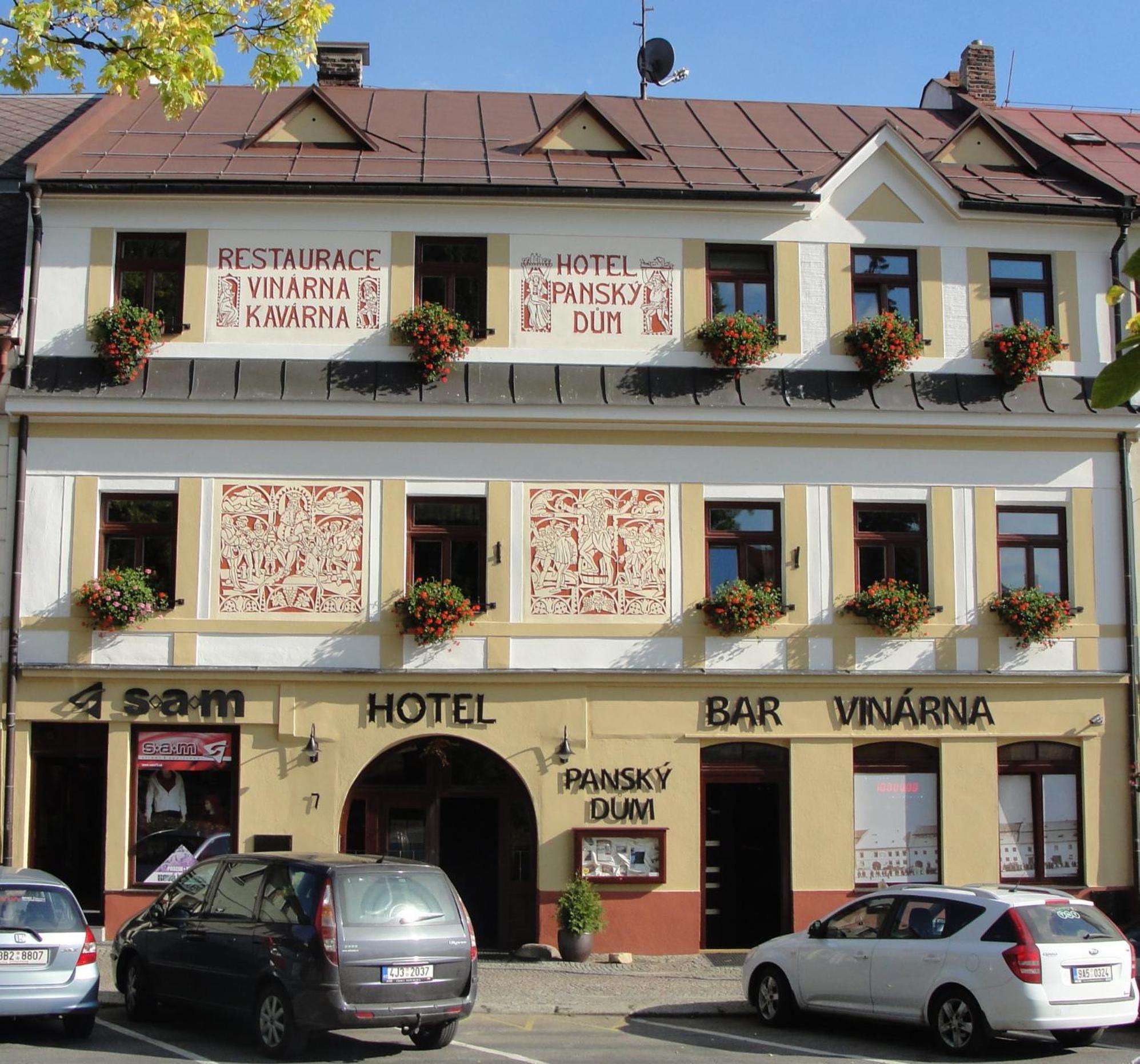 Hotel Pansky Dum Nove Mesto na Morave Dış mekan fotoğraf